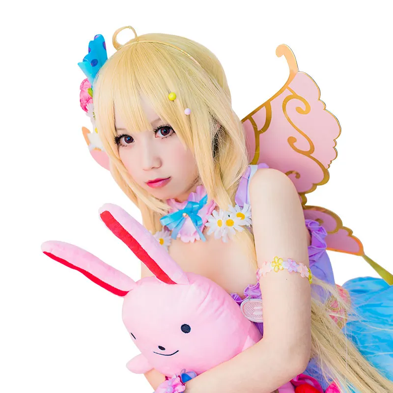 

HSIU High quality Anzu Futaba Cosplay Wig THE IDOLM@STER CINDERELLA GIRLS Costume Play Wigs Halloween Costumes Hair