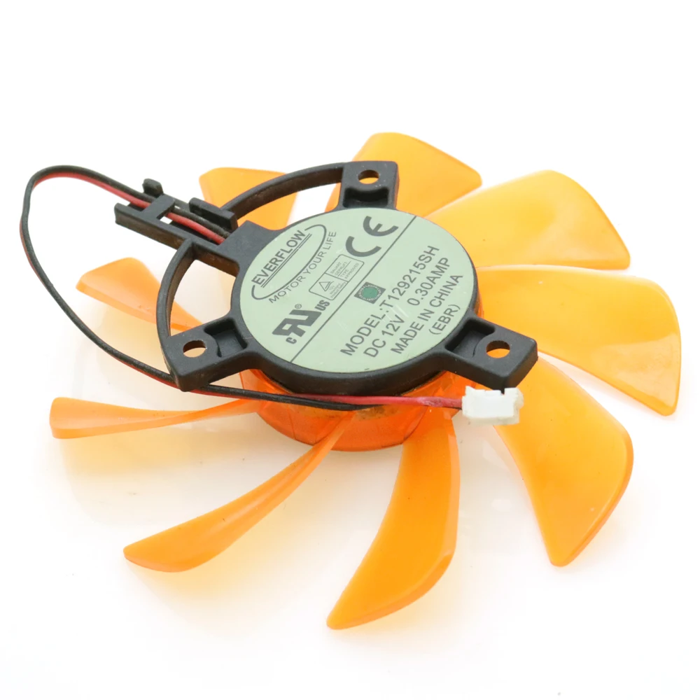 New EVERFLOW T129215SH DC12V 0.30AMP 85mm 39mm ZOTAC Graphics Card Cooling Fan