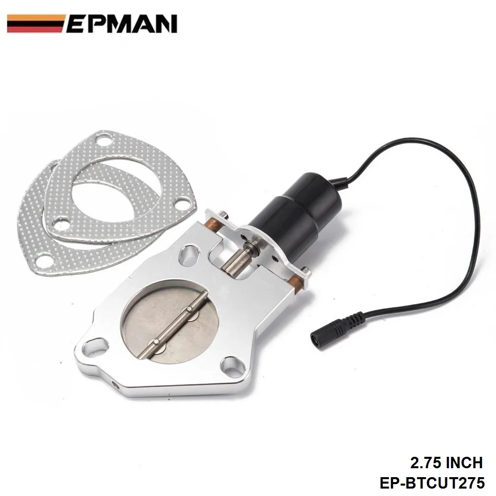 2,7" Электрический Выпускной вырез клапаны подходит для y-трубы выхлопной для BMW E39 5 серии 97-03 EP-BTCUT275