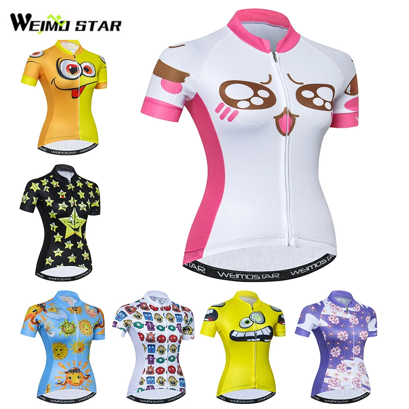 Weimostar Женская велосипедная Джерси одежда из для гонок roupa ciclismo забавная