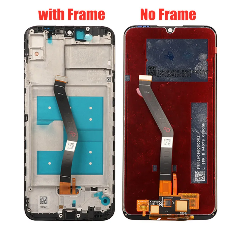 LCD Screen For Huawei Honor 8A LCD Display+Touch Screen With Frame Replacement For Huawei Honor 8A 6.09'' LCD Digitizer Display