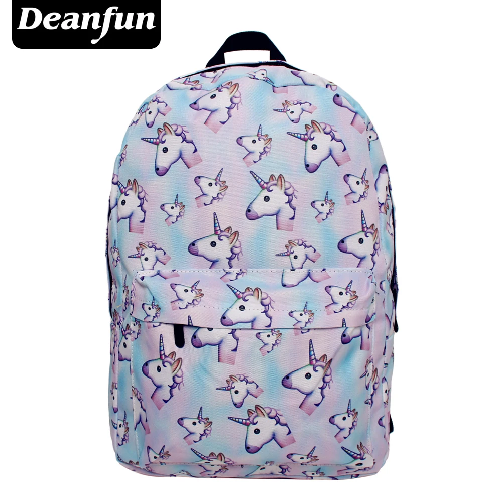 Deanfun печатные рюкзаки с единорогом многофункциональные для девочек Kawaii модные