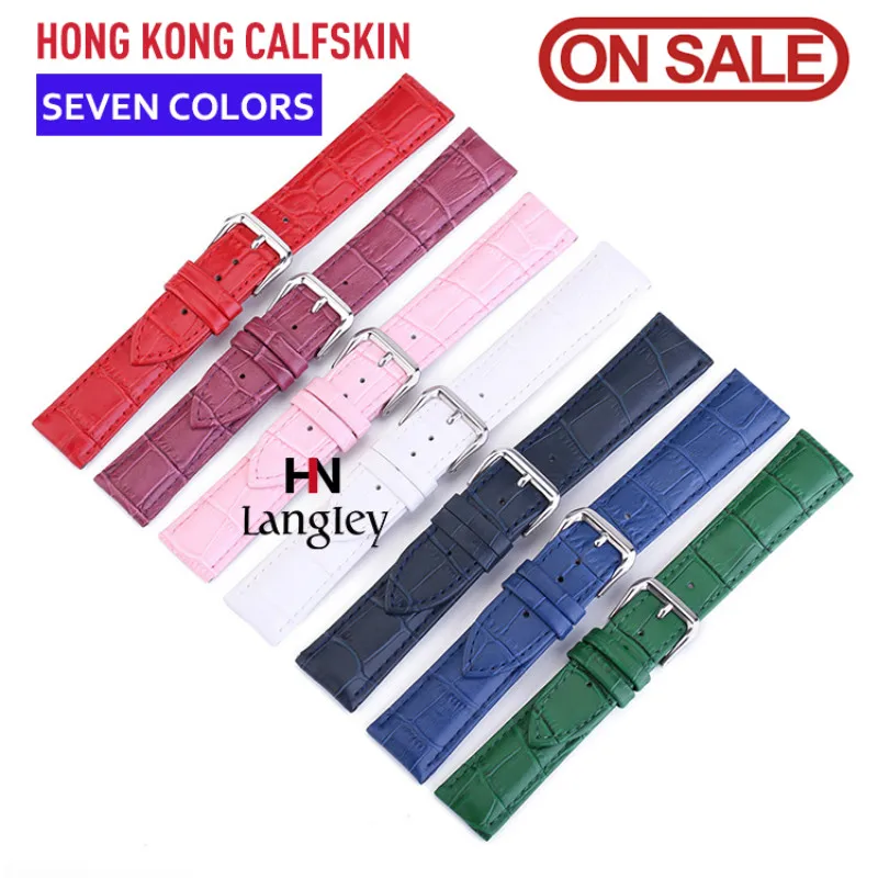 

Watch Band Genuine Leather straps 12mm 18mm 20mm 14mm 16mm 24mm 22mm watch accessories men High Quality Brown colors Watchbands