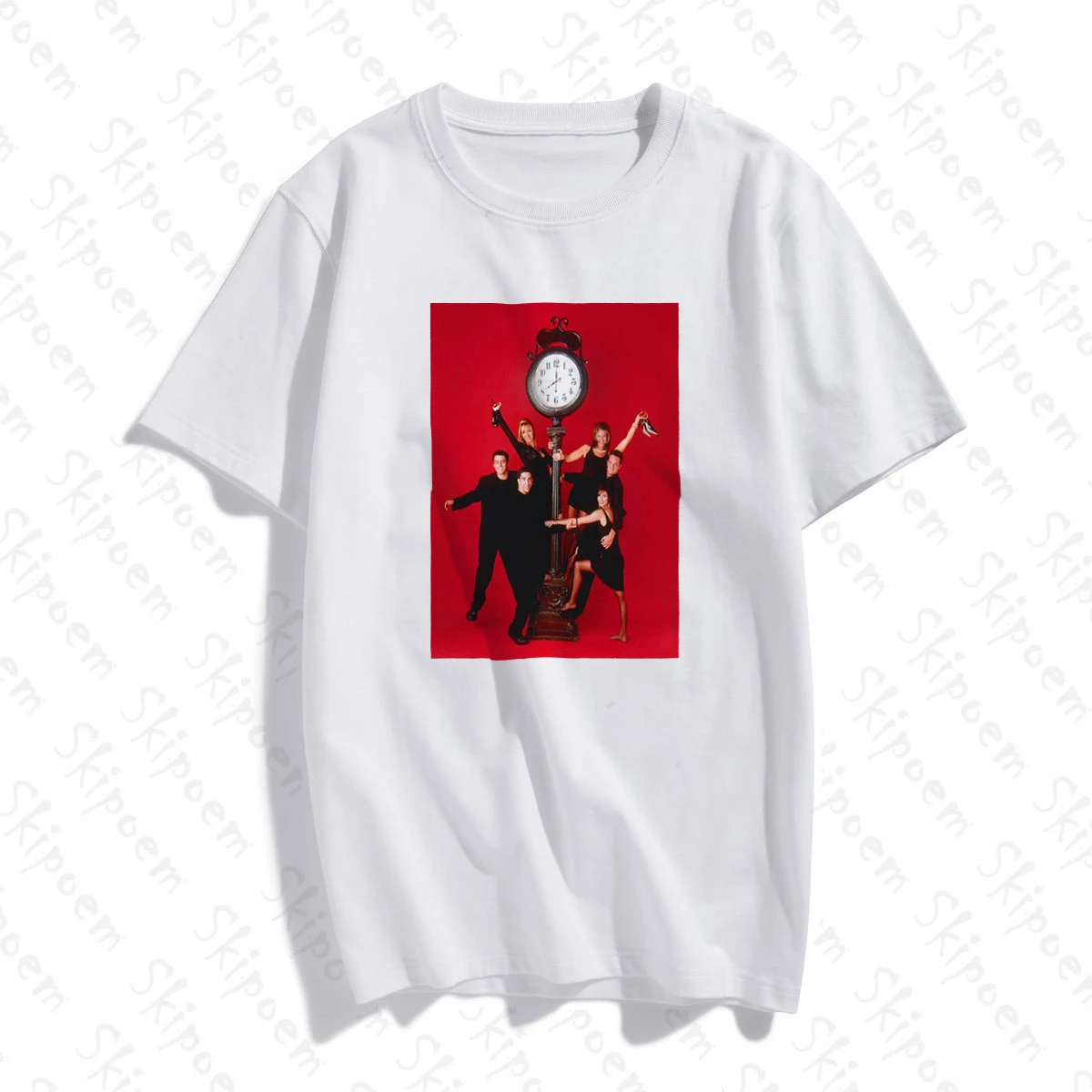 

New Cotton Women T shirt Friends TV Fashion Art Simple Artwork Print Short Sleeve Tops & Tees Fashion Casual Brand Clothing