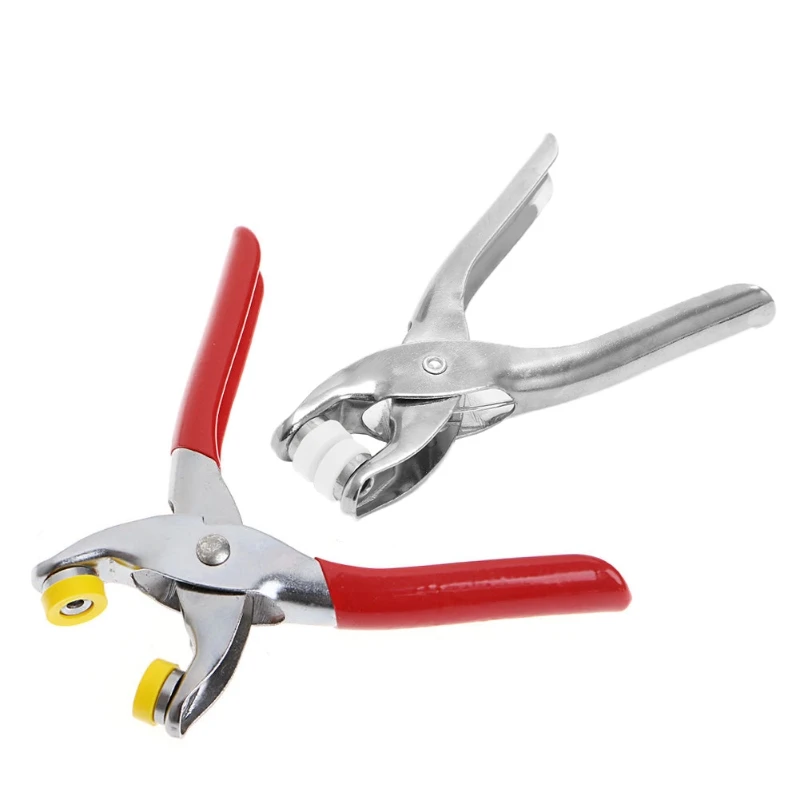 

Metal Prong Ring Snap Fasteners Press Studs Plier 9.5mm for dummy clips, bandana bibs, baby grows, keyrings for fictitious clip