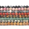 4 6 8 10mm Natural Stone Beads Matte Lava Tiger Eye Onxy Agates Round Loose Beads for Jewelry Making DIY Bracelet Necklace ► Photo 2/6