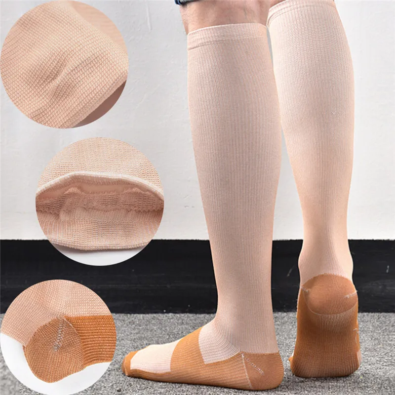 1 Pair Top Quality body building mens womens night running compression