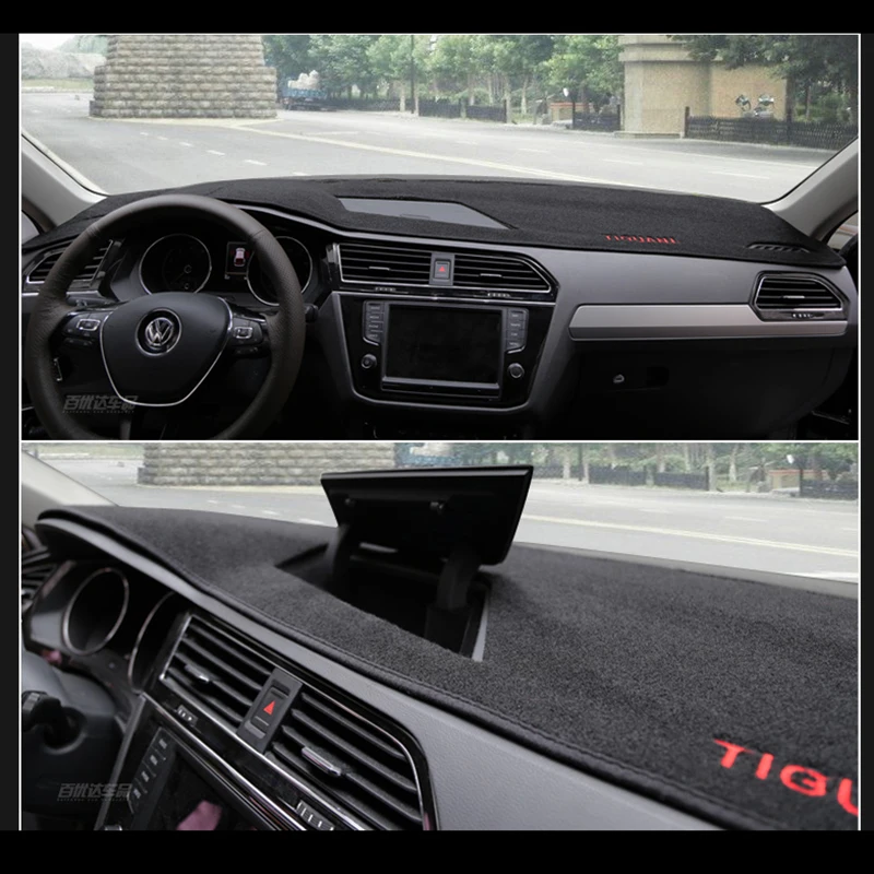 Для Volkswagen VW Tiguan 2009 2014 2015 2016 2017 2018 крышка приборной панели автомобиля затеняющий