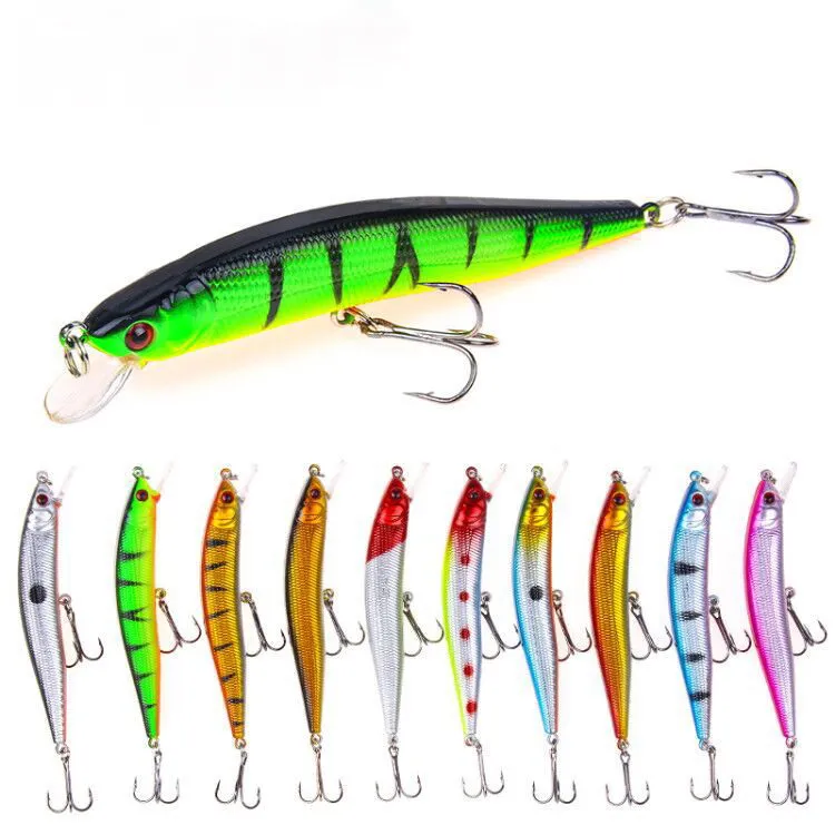 

Wobblers Minnow 9cm 7.5g Floating Artificial Fishing Baits Hard Lure Swimbait Trout Fishing Lures Crankbait Minnows with 2 Hooks