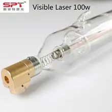 10000 часов 100 Вт 130 Вт co2 лазерная трубка SPT видимый лазерный сканер