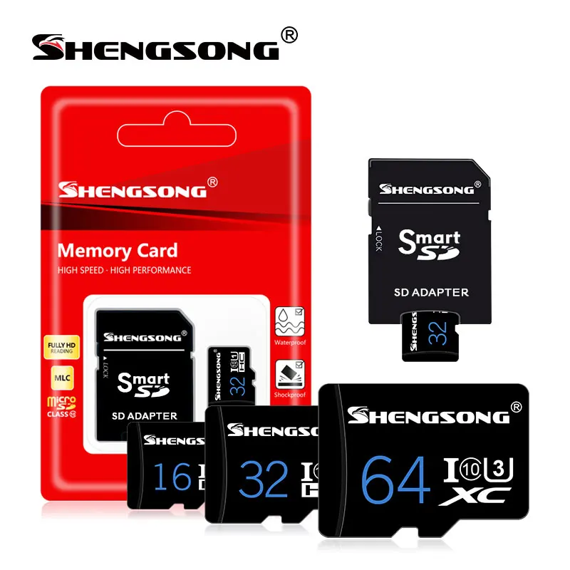 Дешевый Реальная емкость Micro SD Card 8 GB 16 GB 32 ГБ, 64 ГБ и 128 Гб Скорость карты памяти C10 U1 A1 флэш карта памяти Micro SD SDXC SDHC Бесплатная доставка
