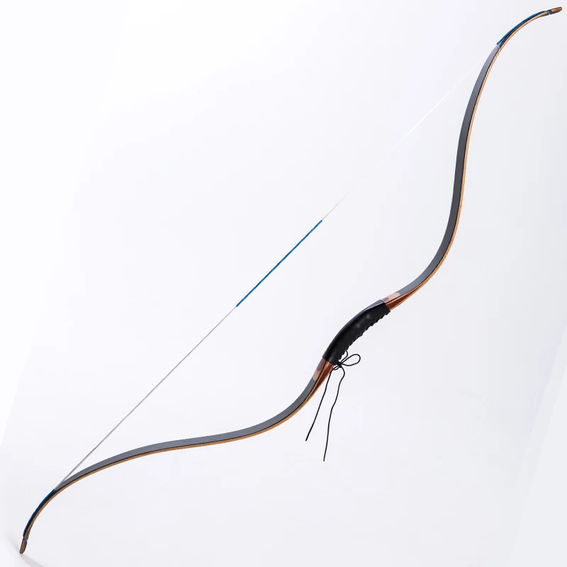 Traditional One piece Archery One piece wood recurve bow 126cm