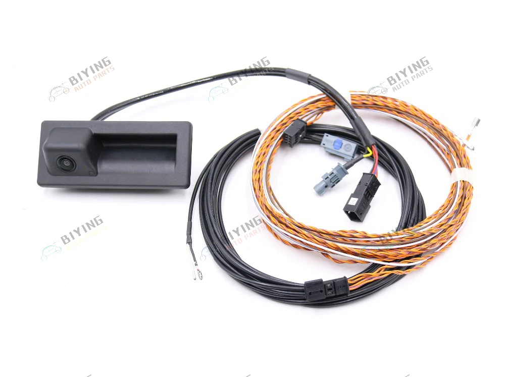 

Rear View Trunk handle Camera with Highline Guidance Line Wiring harness For Audi NEW A4 8W Q7 4M 3V0 827 566L 3V0827566L