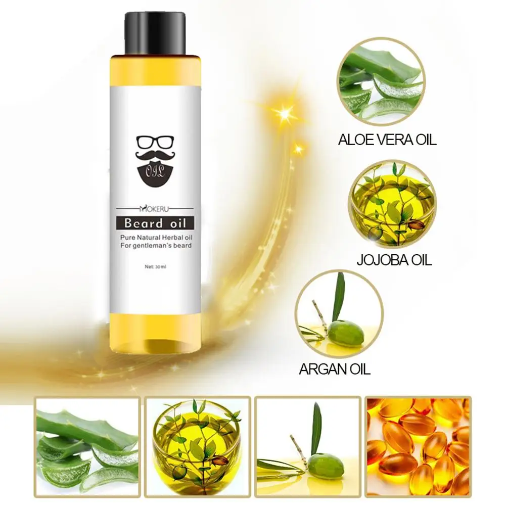 

Easy Smoothing Nutrition Moustache Beard Oil Natural Beard Growth Oil Men Beard Care Products Anti Hair Loss