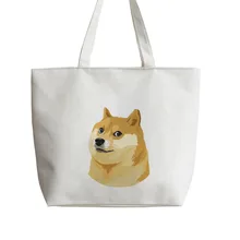 Doge God Dog shaba Inu сюжеты из японского аниме сумка хозяйственная сумка с изображением мультипликационных героев школьная сумка многоразовый шоппер AN360