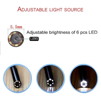 

Hot Sale 2-in-1 HD Visual USB Ear Spoon Cleaning Endoscope Earpick with Mini Camera Ear Care Tool Kit