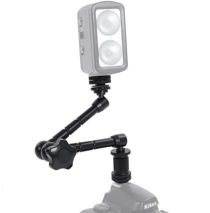 11" Friction Articulating Adjustable Magic Arm for Camera LED Light LCD