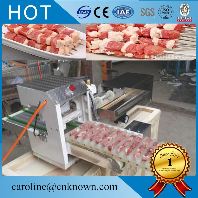 

304SS Food grade plastic mold skewers making machine doner