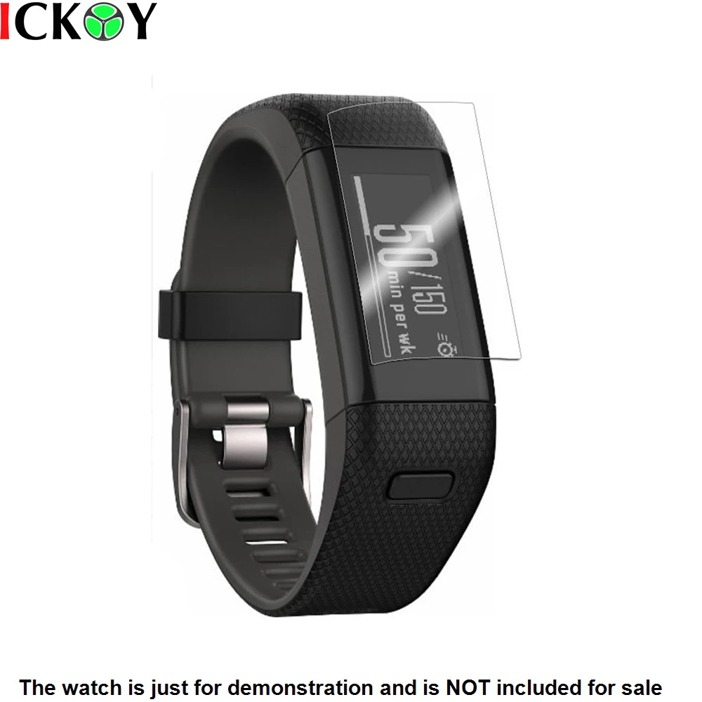 3 Pz Anti-Graffio Ultra Hd Premium Shield Pellicola A Cristalli Liquidi Protezione Dello Schermo Per Smart Wristband Garmin Approccio X40 Accessori