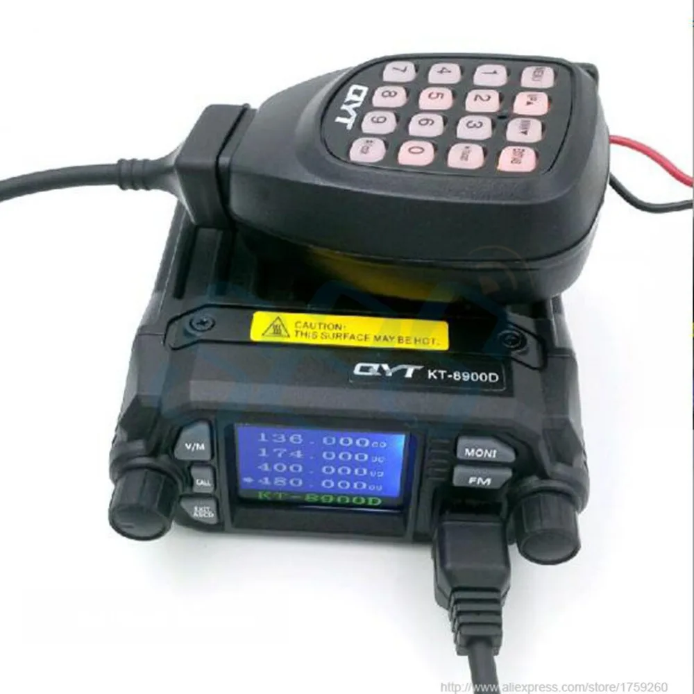 bilder für Verbesserte Version QYT KT-8900D Dual band 144/440 MHZ mobilfunk 25 Watt Große LCD Display KT8900D Walkie talkie quad-Display bilder für Verbesserte Version QYT KT-8900D Dual band 144/440 MHZ mobilfunk 25 Watt Große LCD Display KT8900D Walkie talkie quad-Display