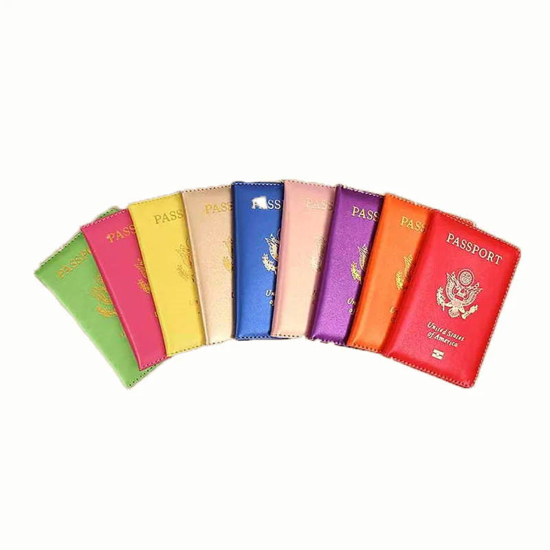 

Dikedaku America Versatile Fashion Travel Passport Cover for Men and Women Durable Passport Wallet Hand-made Passport Holder
