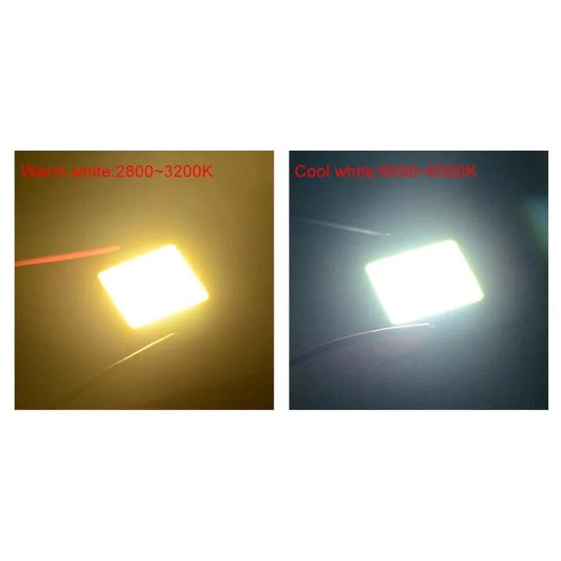 Светодиодный чип COB лампы 50 Вт 100 150 AC 220 В Smart IC DIY светодиодный прожектор дневной