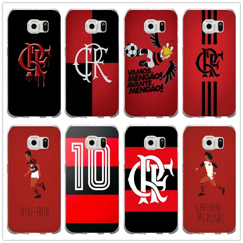 

Clube De Regatas Do Flamengo Mobile Phone Cases Slim TPU for Samsung Galaxy Note 2 3 4 5 8 S3 S4 S5 Mini S6 S7 S8 S9 Edge Plus