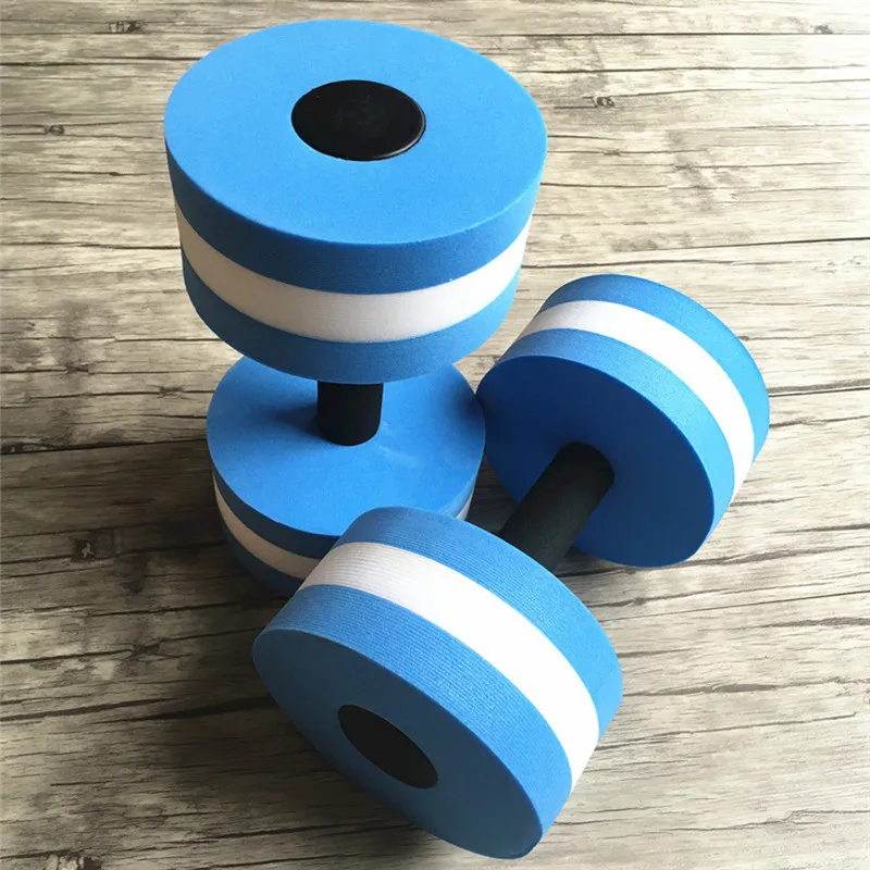 

2018 2pcs Water Aerobics Dumbbells EVA Aquatic Barbell Fitness Aqua Pool Exercise Safety & Survival Z1011