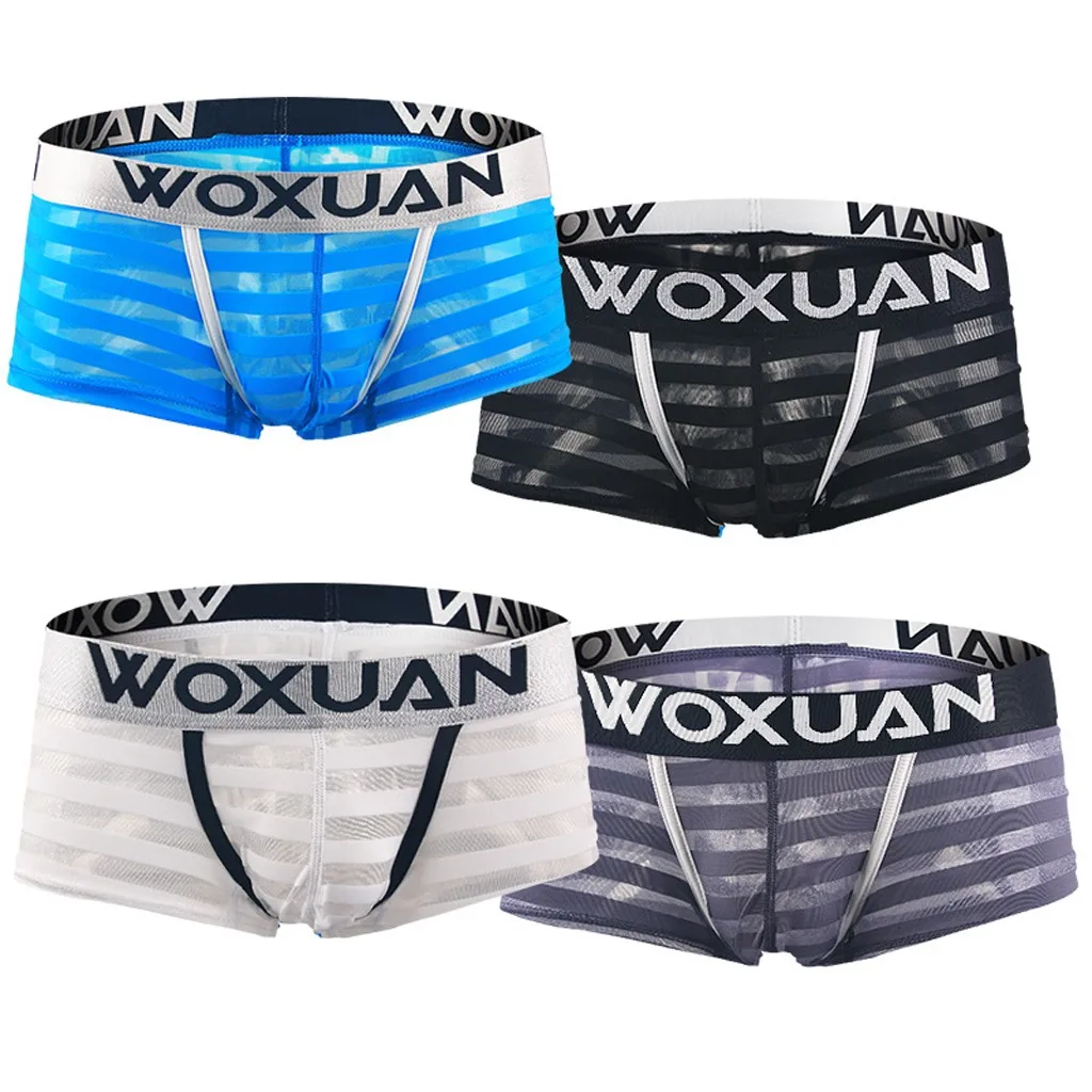 Fashion Men Underwear Sexy Comfortable Breathable Underpants ...