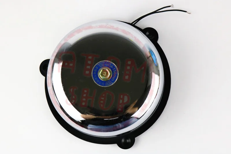 

6inch 220V diameter 150mm chrome hammering type special school bell factory round no spark