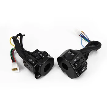 

7/8” Switcher Switches Aluminum Alloy Replacement Turn signal Motorcycle Handlebar 22mm 1 Pair Repair Practical