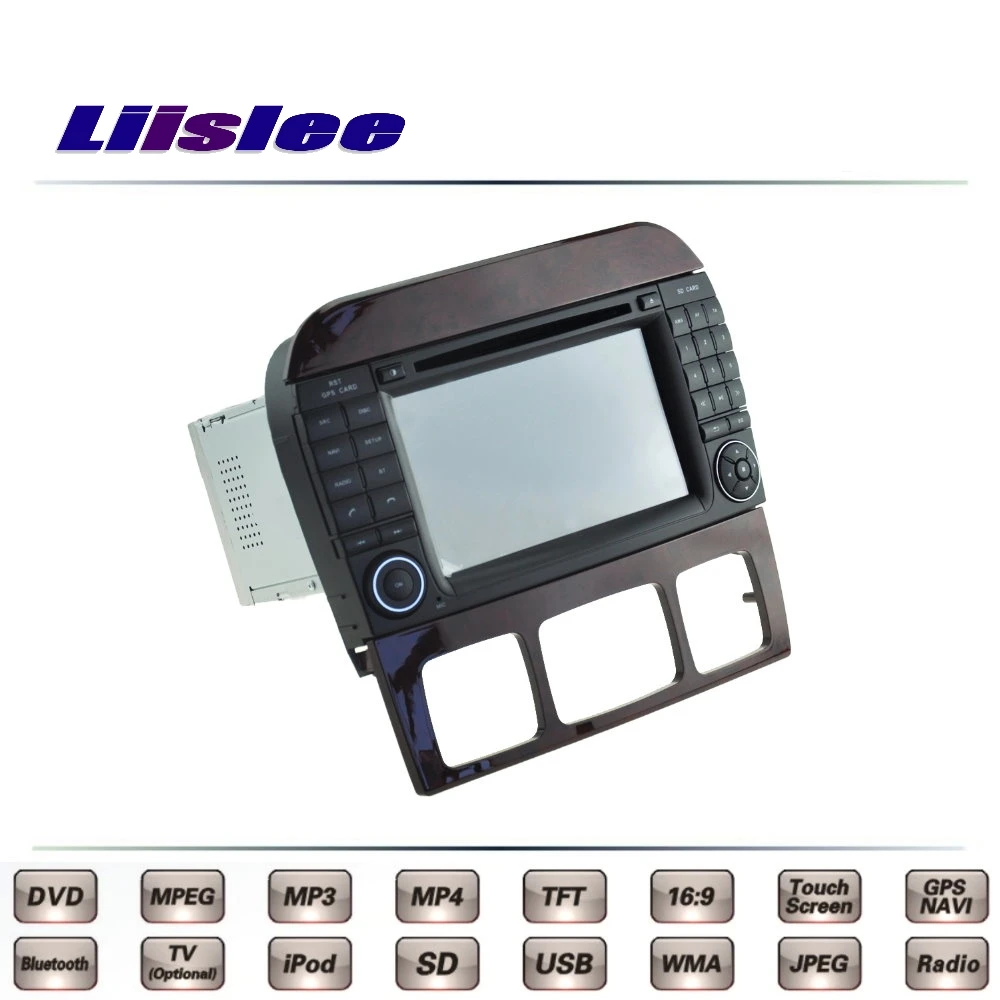 ForMercedes-Benz S W220 1998-2006 Car Multimedia TV DVD GPS Original Style Navigation Android  Advanced Navi 2