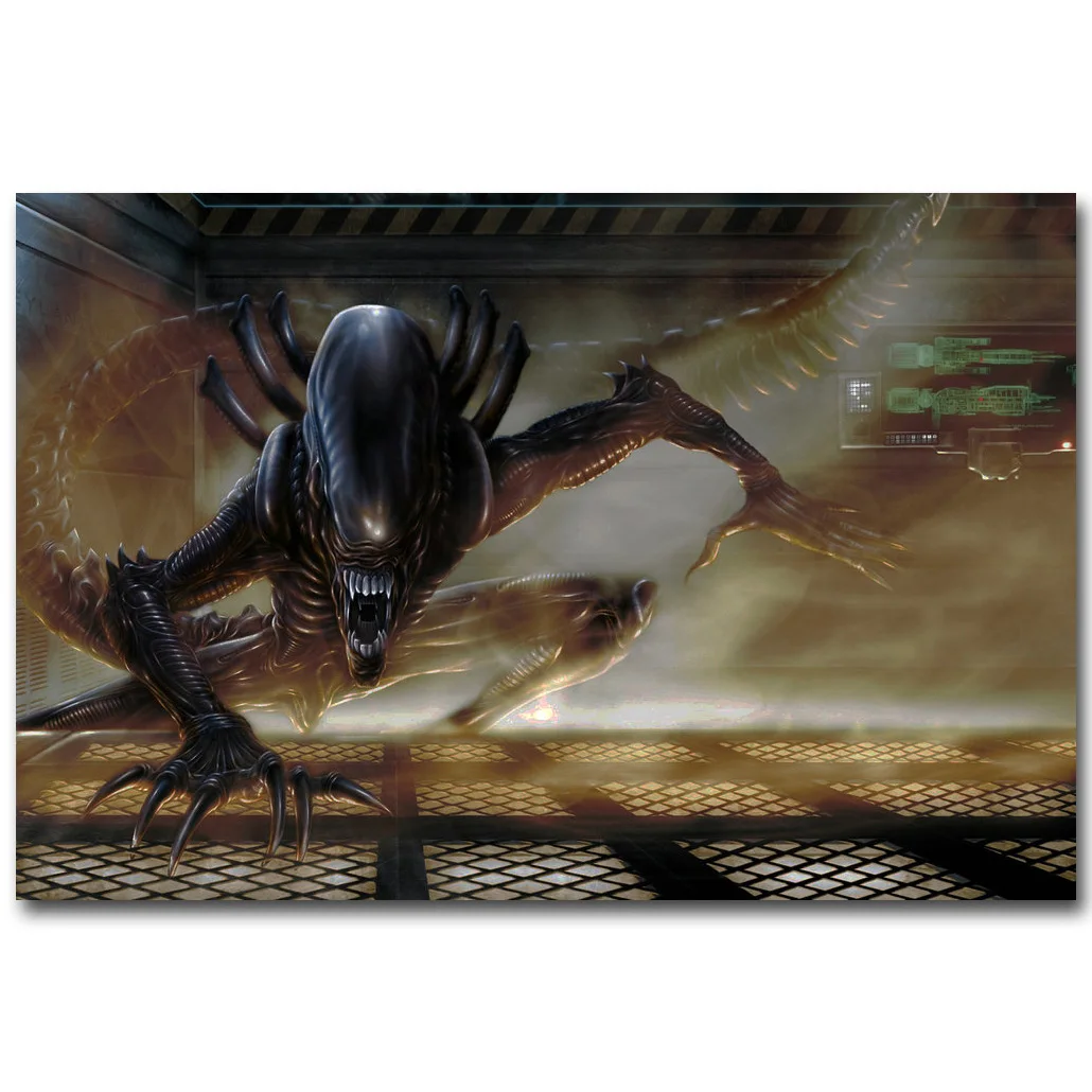 Картина из фильма инопланетянин против Хищника 3 13x20 16x24 дюйма|picture for living room|science