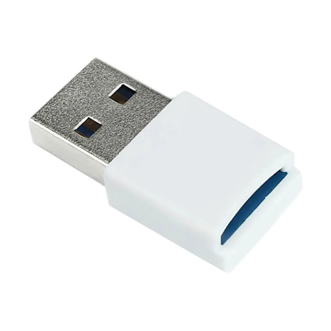 Высокоскоростной USB 3,0 интерфейс Micro SD TF T-flash считыватель карт памяти адаптер легкий портативный мини-считыватель карт памяти - Цвет: White