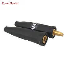 Профессиональный сварочный кабельный разъем для#7-#1/0, 10-50sqmm 300A США стиль быстрый монтаж Кабельный разъем