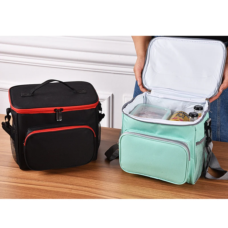 

Oxford Outdoor Camping Picnic Bag Fashion Portable Insulated Canvas Picnic Basket Thermal Food Picnic Lunch Bags