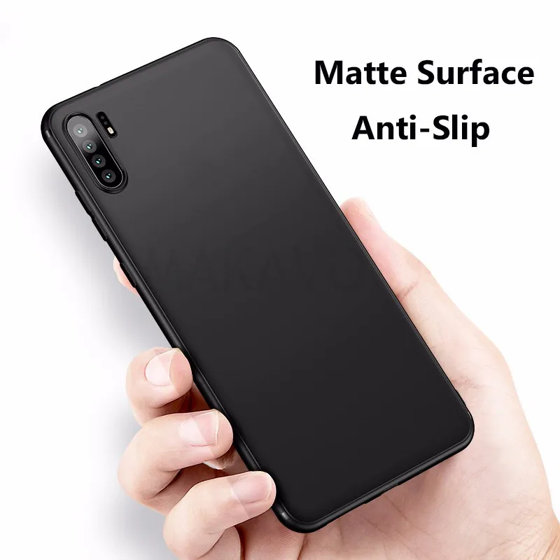 MAKAVO For Huawei P30 Lite Case Slim Matte Soft Cover Cases For Huawei P30 Pro Phone Cases