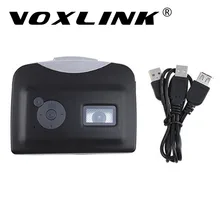 VOXLINK USB Cassette Tape to MP3 Recorder Converter to USB Flash Drive U Disk,Audio Capture Music Player with Earphone