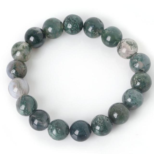 Bracelet With Natural Stone Beads 6 8 10mm Glaze White Howlite Yoga Beaded Bracelet For Men & Women Christmas Jewelry Gift