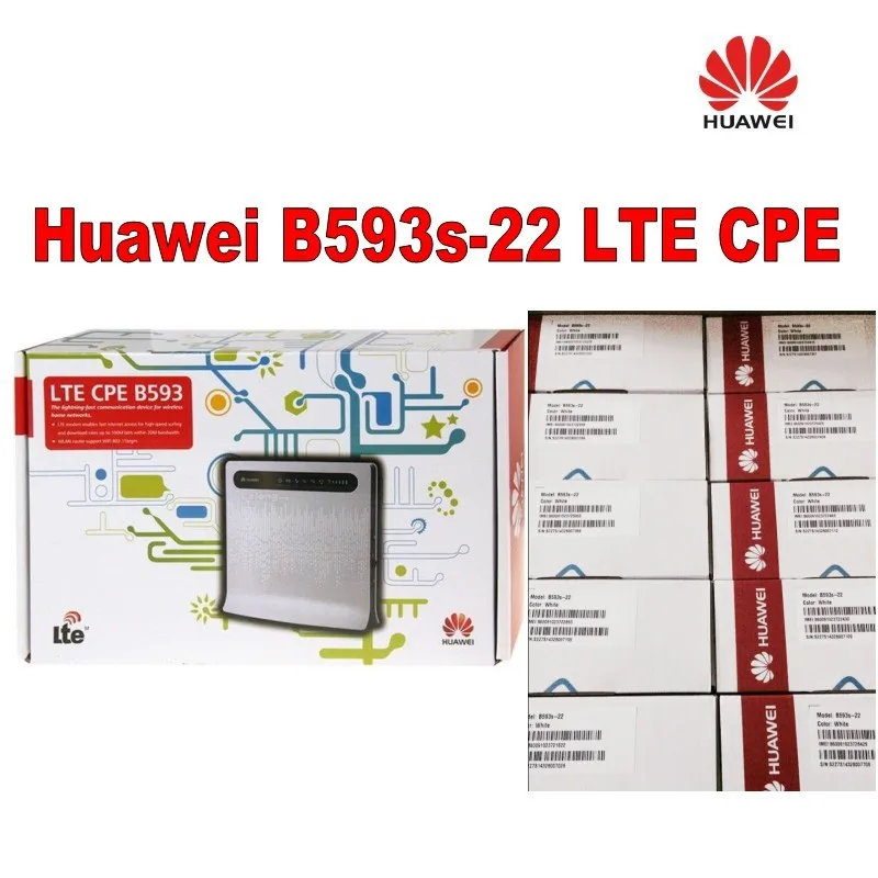 Lot of 20opcs Huawei B593s-22 4G LTE CPE Wireless and WLAN Router + a pair antenna | Компьютеры и офис