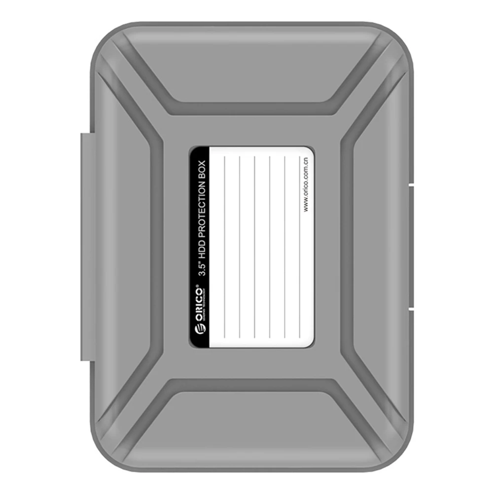 

Original Brand ORICO PHX35-V1 3.5in Hard Drive Protective Box SDD Storage Case HDD Carrying Case Shock Dust Proof bags