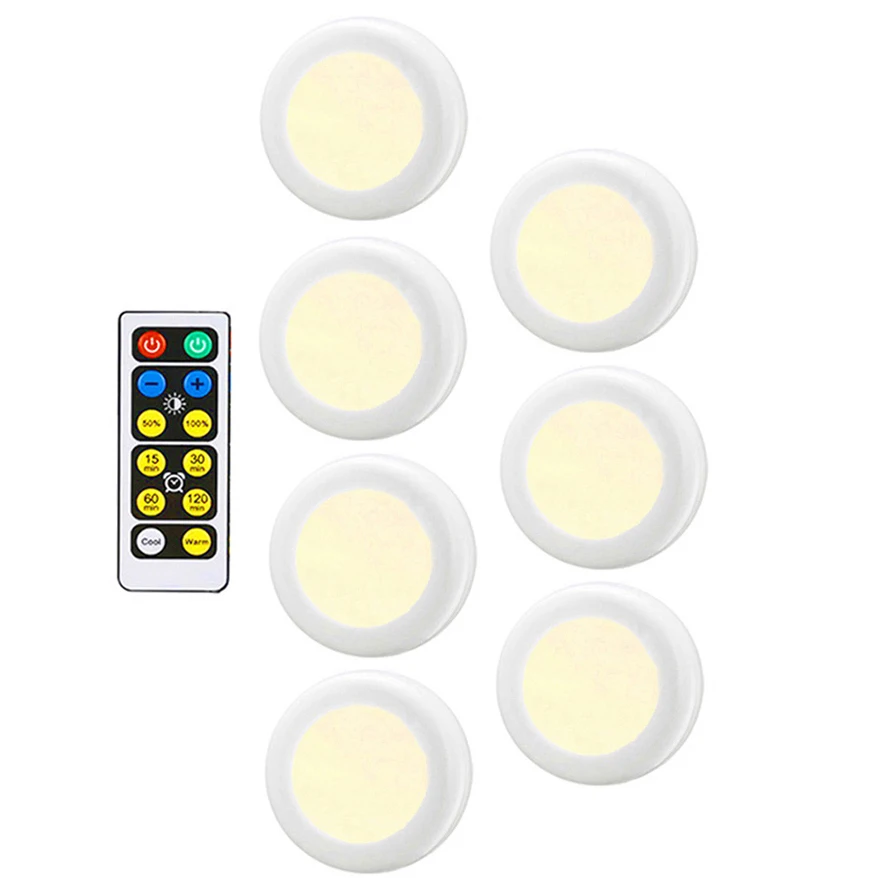 1 controller 7 lamp Диммируемый двойной цвет Светодиодные шайбы сенсорный датчик светодиодный кухонный шкаф под шкаф освещение шкаф лестница Прихожая Ночная лампа - Цвет: 1 controller 7 lamp