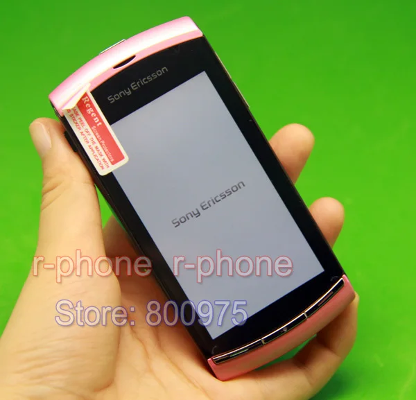 Восстановленный U5i оригинальный Sony Ericsson Vivaz мобильный телефон 3G разблокированный