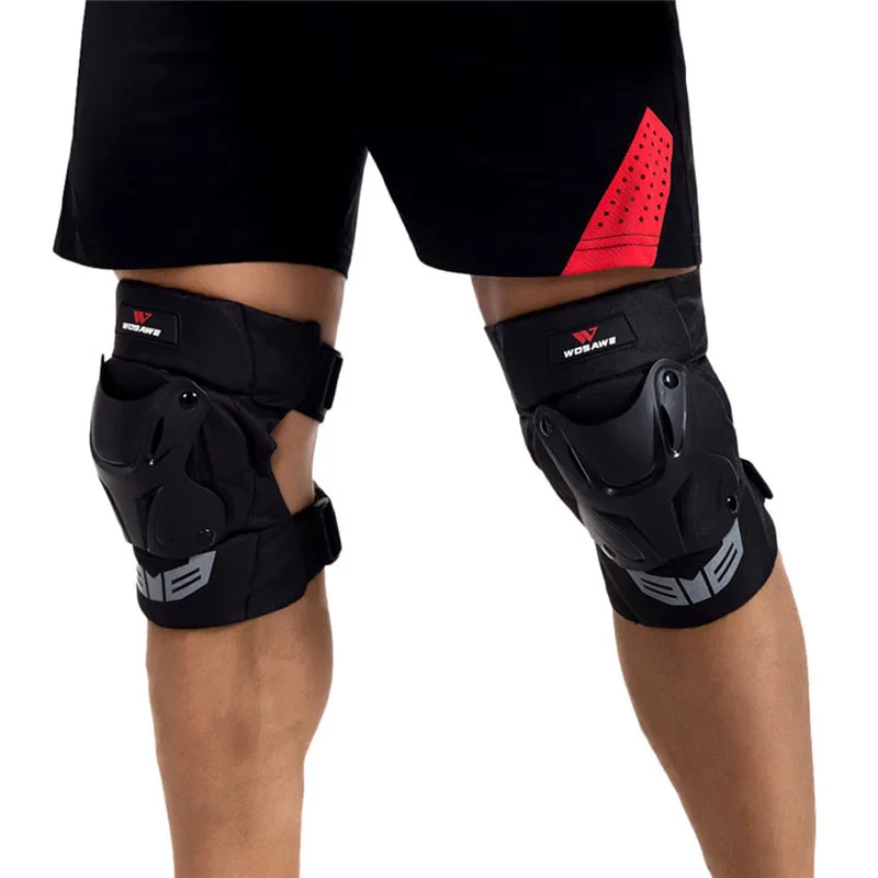 

WOSAWE Adults Comfortable Outdoors Sports Safety Knee Pads Cycling Motorcycle Football Skiing Kneepads Protection Cover Parts