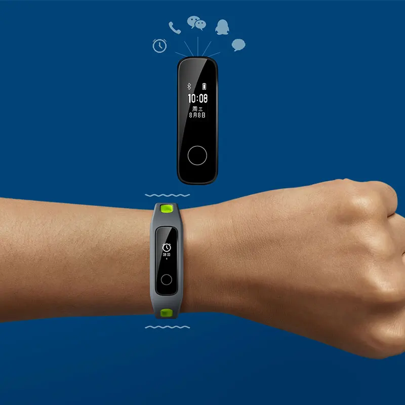 Honor Band 4 версия для бега умный браслет с пряжкой обуви Land Impact Sleep Snap монитор