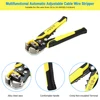 Meterk 4 Dans 1 multitool sertisseur de fil outils D'ingénierie Cliquet Terminal outil de sertissage Pinces Fin Bornes + Fil Décapant ► Photo 2/6