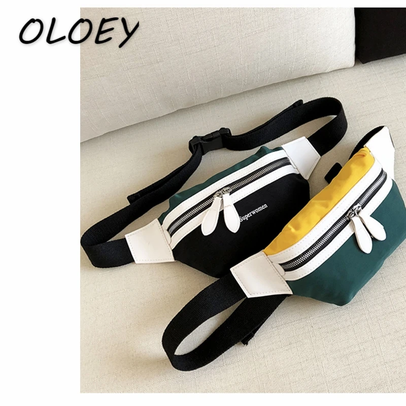 

Women Canvas Waist Belt Pouch Zip bum bags Modis 2019 Female Leisure Crossbody Chest Bag Pochete Feminina Phone Money Fannypack!