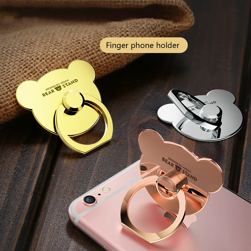 CAFELE Original New Luxury Finger Ring Mobile Phone Universal Stand Holder For iPhone X 8 7 iPad2 Samsung S8 all Smart Phone