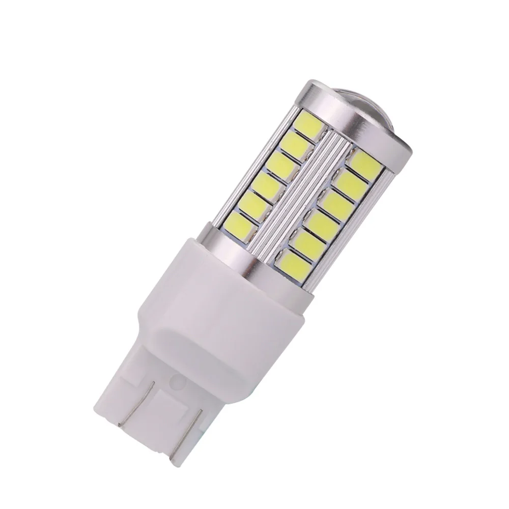 Carsty Non CK стробоскоп 1 шт. Новый светодиод T20 W21w W21/w W21 5w 7443 7440 Canbus лампа без ошибок