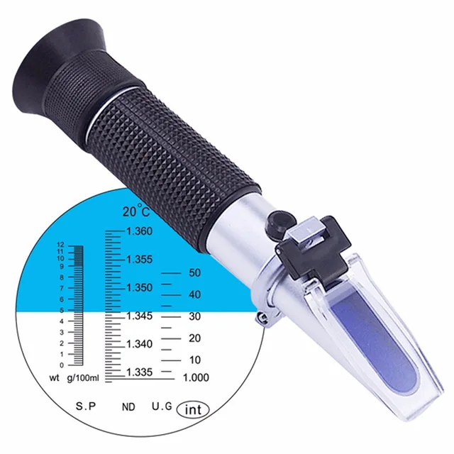 Traditional Handheld Tool Urine Refractometer Clinical Protein